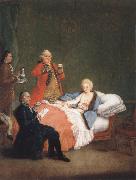 Pietro Longhi The Morgenschokolode oil on canvas